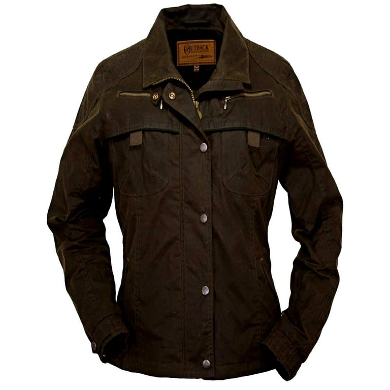 Veste Imperméable Outback Trading Company Walkabout Pour Femme - Huilée - Occasion