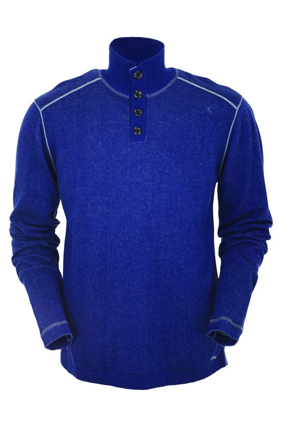 Outback Trading Western Shirt Mens Cooper Henley Long Sleeve 40131