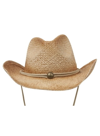 cowboy hat unisex straw raffia sombrero