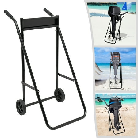 Outboard Boat Motor Cart Foldable Outboard Boat Engine Carrier Multi Purposed Engine Stand to Transport Engines