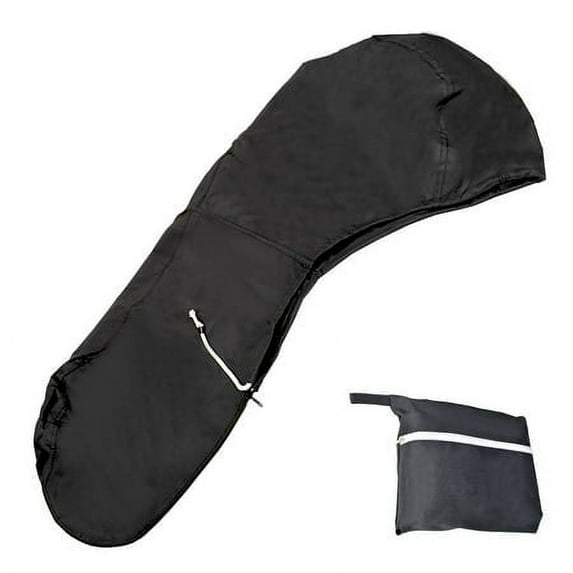 Outboard Boat Motor Cover,with 600D Heavy Duty Oxford Fabric + Extra PVC Coating,Waterproof Outboard Engine Covers Replacement for 6-21 HP Motors