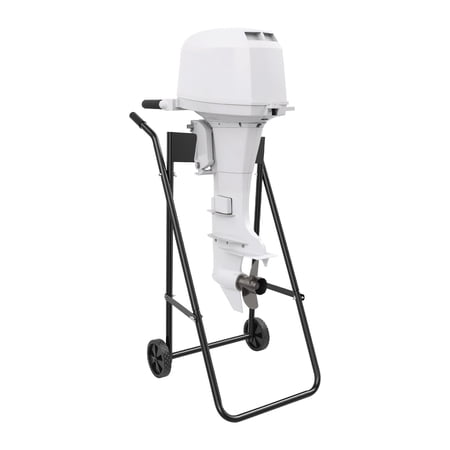 DUYIWAA Outboard Boat Motor Cart Engine Trolley Stand Heavy Duty Engine Carrier Transport Dolly Within 30 HP