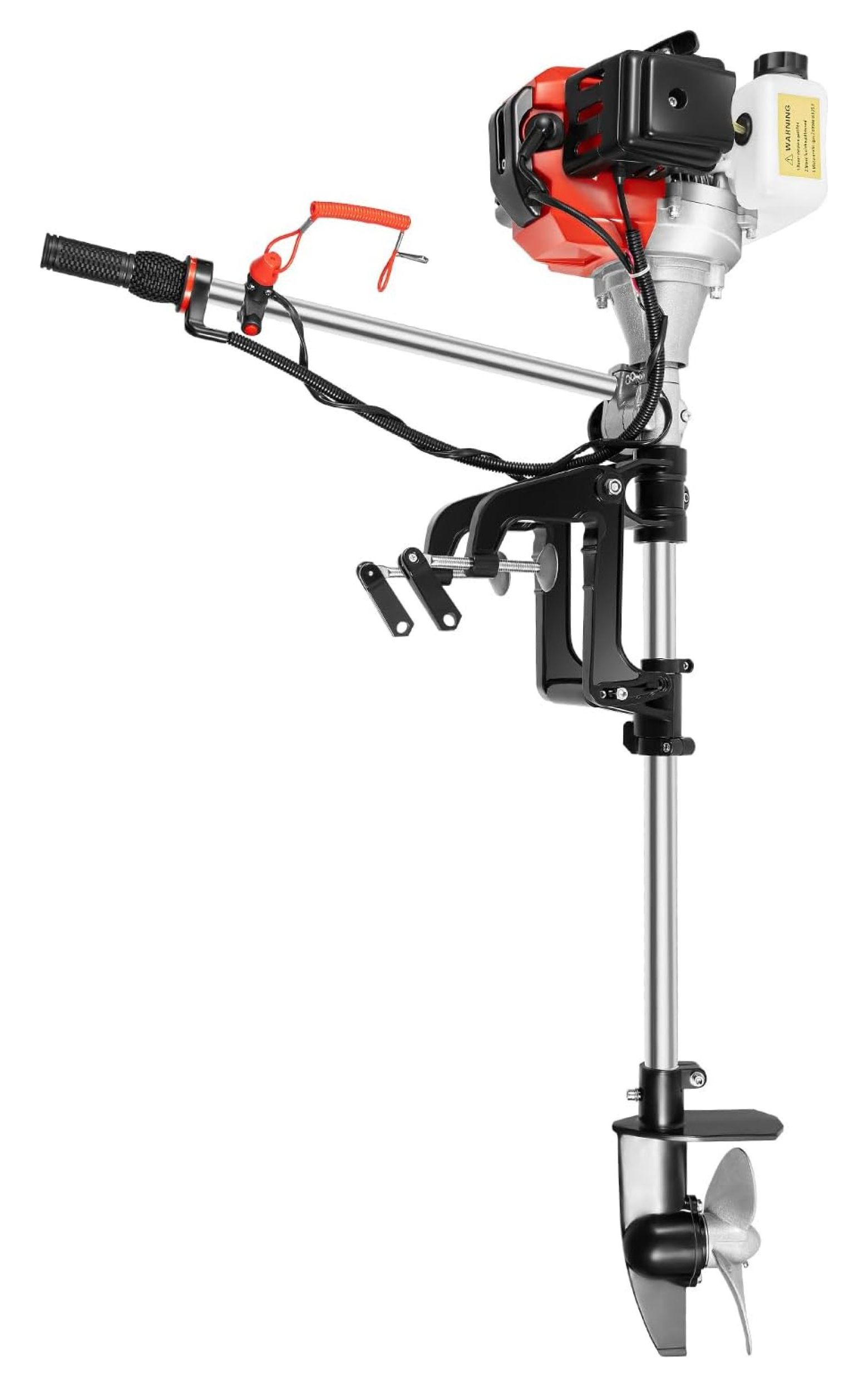 Outboard Motor 2.3HP Gas Outboard Motor 2 Stroke Outboard Boat Motor