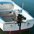 thumbnail image 1 of 3 HP 4 Stroke Outboard Motor Fishing Boat Engine Tiller Control Wind Cooling, 1 of 14