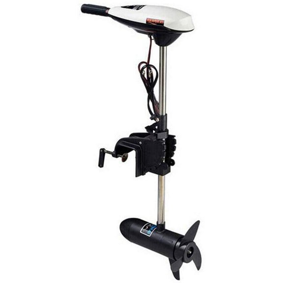 Outboard Motor Boat Engine 12V 65lb Electric Outboard Inflatable Fishing Boat Brush Motor Engine 660W