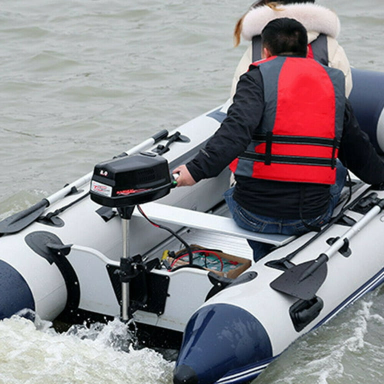 Outboard Motor Boat Engine 8HP 2200W 48V Electric Brushless Motor  Inflatable Fishing Boat Engine Outboard Trolling Motor 3000RPM Manipulation  Mode