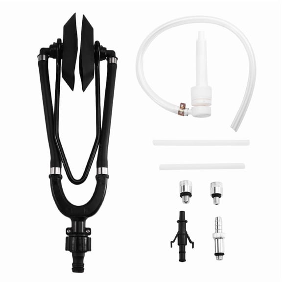 Outboard Motor Flusher and Lower Unit Gear Oil Pump Set Engine Motor Flusher Fit Most Marine Boat Outboard Motors