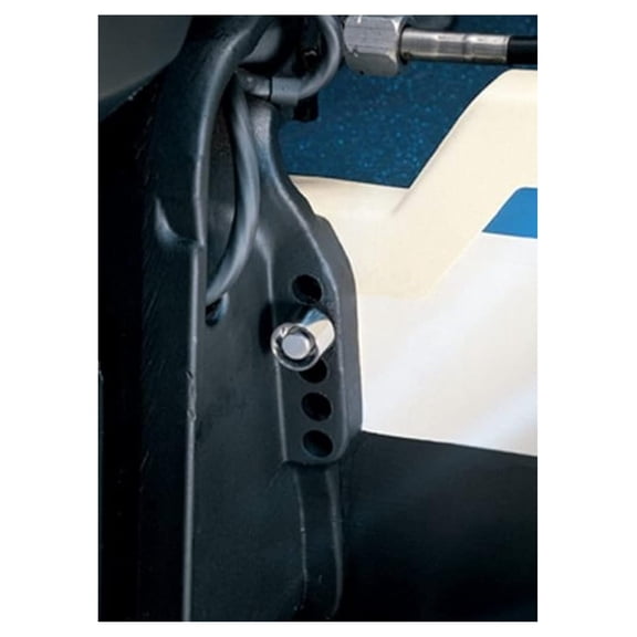 Outboard Motor Lock - Marine Security Single Lock M12x1.25 - Anti Theft Device for 40+ HP Engines - Stainless Steel Boat Motor Security