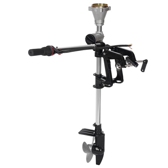 Outboard Motor Support Adjustable Transom Saver, Heavy Duty Aluminum Alloy Fits 7.5HP 4-Stroke Engines, Rustproof Paint & Vibration Absorption for Inflatable Boats, Fishing Boats, Wooden Boats