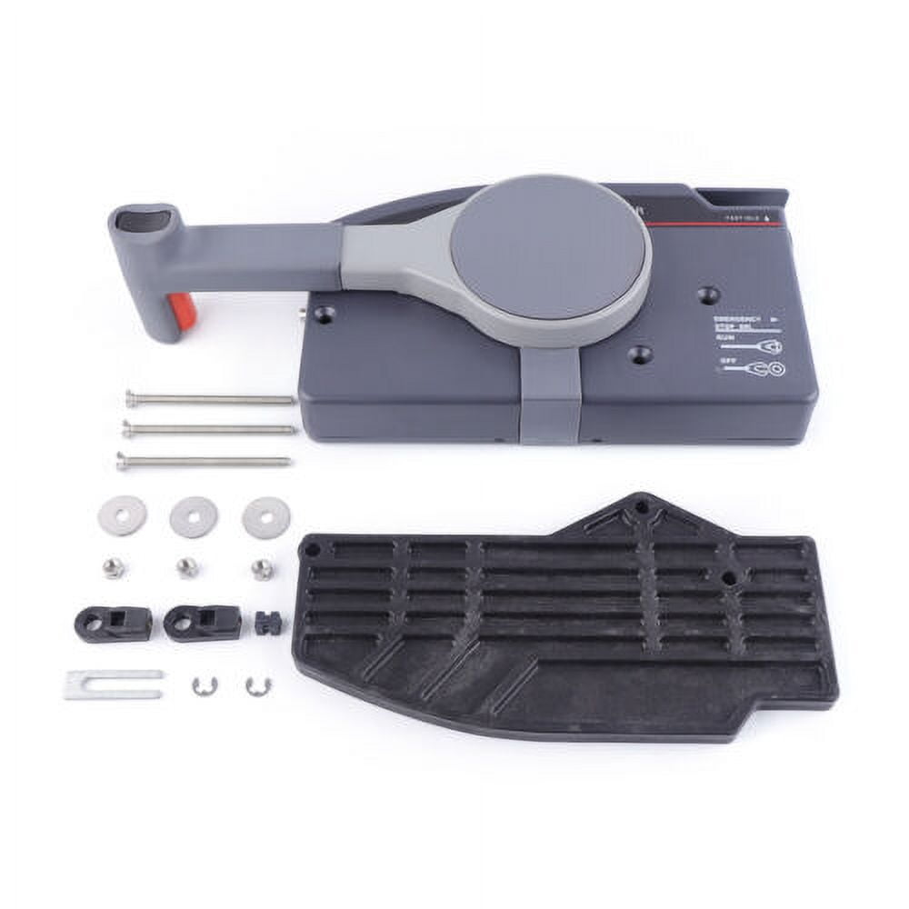 Outboard Side Remote Control Box&Fast Idle Lever For Yamaha 703 Outboard Engine