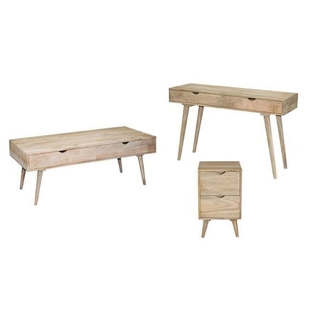 Outbound Sofa & Console Table, Vanilla