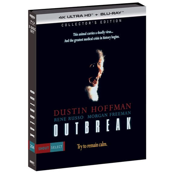 Outbreak (1995) Collector's Edition ( 4K Ultra HD + Blu-ray) Shout Factory, Thriller