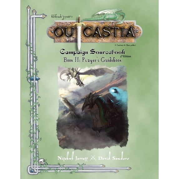 Outcastia Campaign Setting Book II: Player's Guidebook, (Paperback)