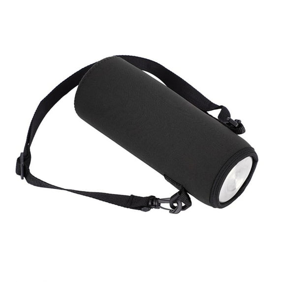 Outdoor 1000ml Water Bottle Insulated Cover Neoprene Carrier Bag Pouch with Strap, Water Bottle Cover, Bottle Cover Carrier