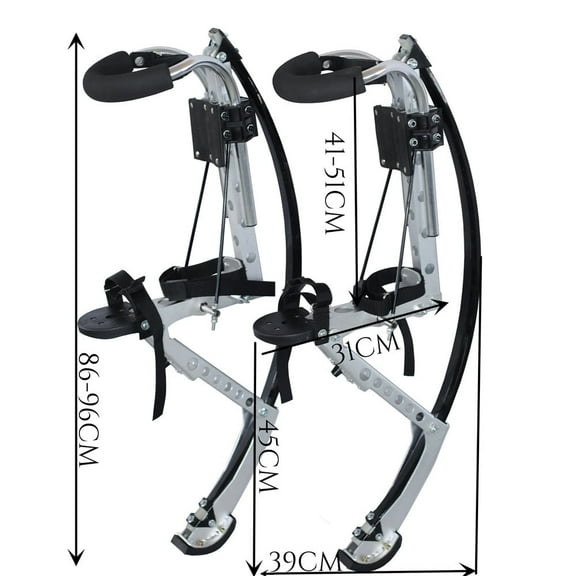 Outdoor 154-198lbs Adult Jumping Stilts Spring Stilts Bouncing Shoes for Extreme Sports