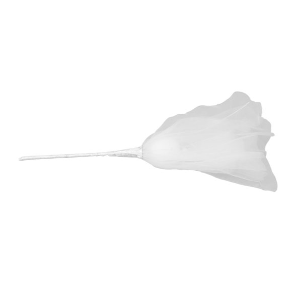 Outdoor 19.7 Inch Handcrafted Organza Gauze Flower for Wedding Photography Backdrop