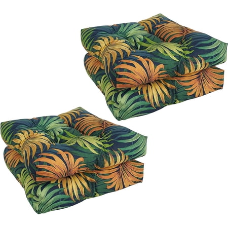 Outdoor 19-Inch Square Chair Cushion, 19" X 19", Laperta Monsoon
