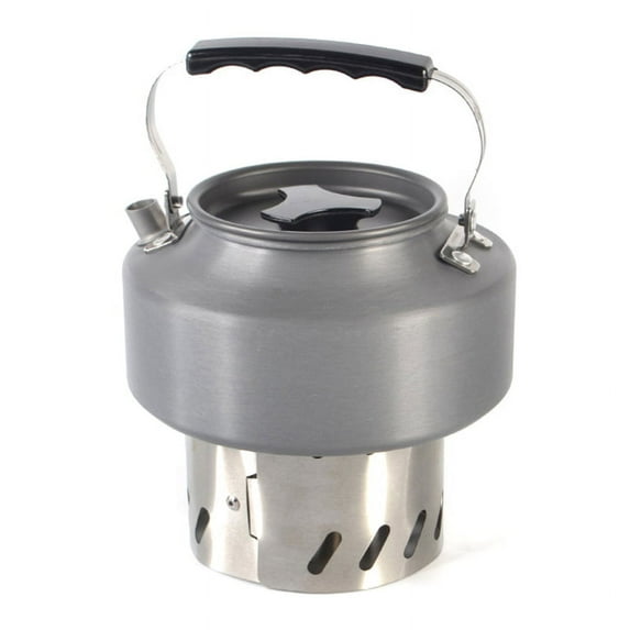 Outdoor 2-in-1 Windscreen Portable Ultralight Titanium Alcohol Stove Rack Windscreen Camping Hiking Backpacking