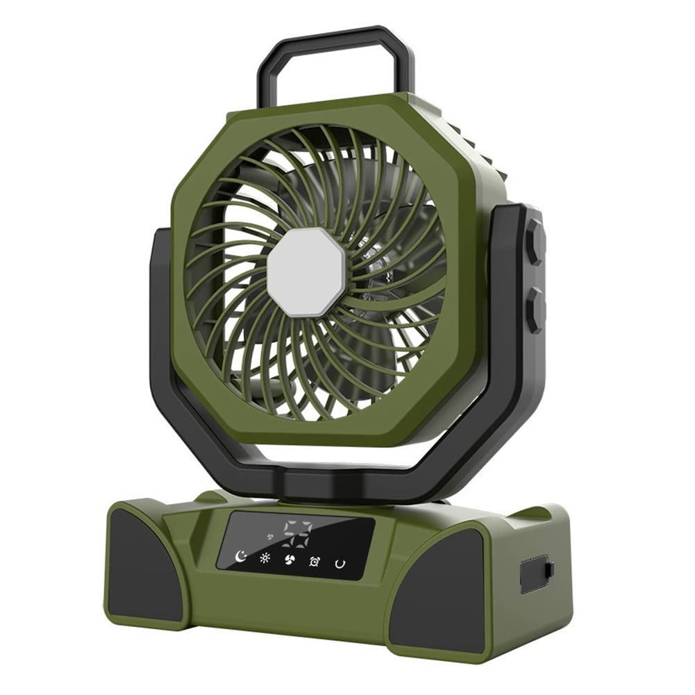 Outdoor 20000 mAh Rechargeable Tent Camping,USB Portable Battery Operated Fan