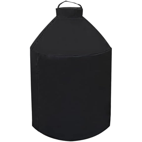 Outdoor 22-24inch kamado Grill Cover fit for Large Big Green Egg, kamado Joe and More, Heavy Duty, Waterproof, dust-Proof kamado Cover$$Garden &