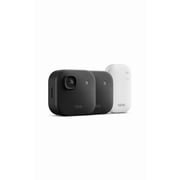 Outdoor 2K+ newest model   Wireless smart security camera, 2K video resolution, enhanced audio, two-year battery. Sync Module Core included   2 camera system Black