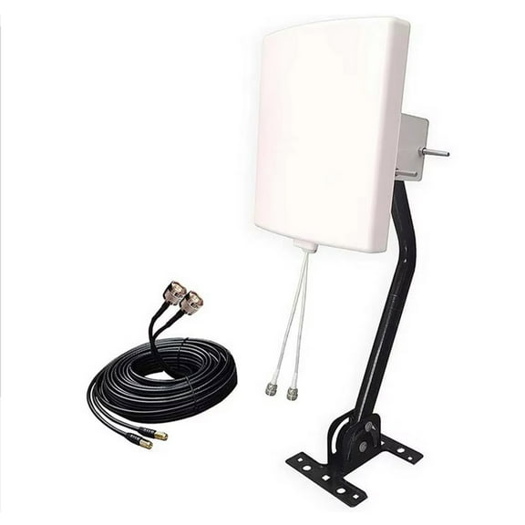 Dual-Band Outdoor WiFi Antenna Kit for Routers, Access Points & Security Cameras