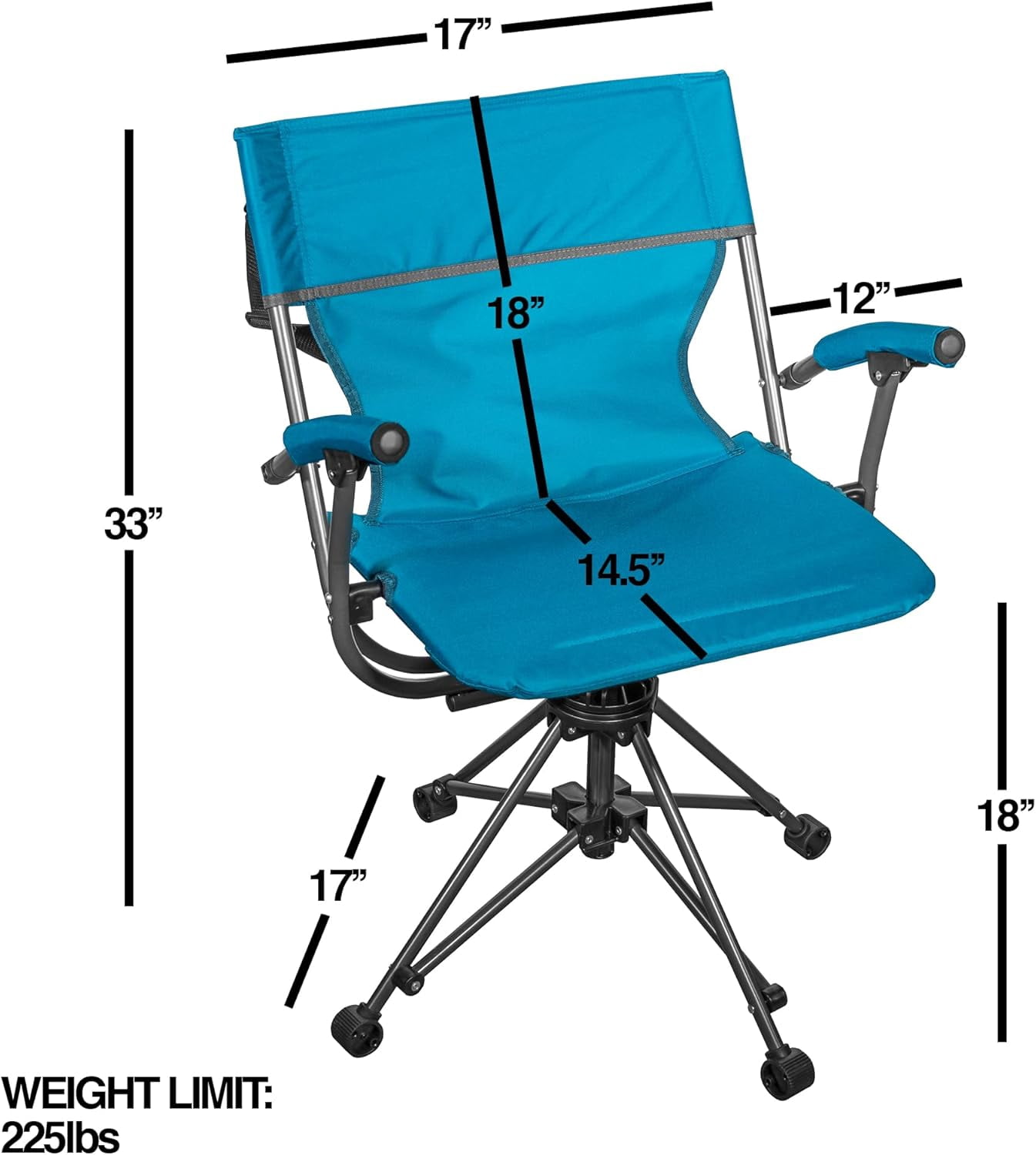 Teal Camp Chair
