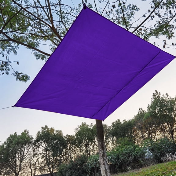 Outdoor 4-Corner Sunshade Net – 95% UV Block, Durable Fabric + Stainless Steel Grommets, Multi-Use for Camping/Picnic/Yard, W/ 3m Ropes & Storage Bag