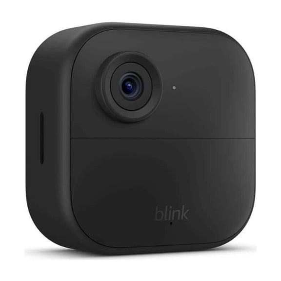 Outdoor 4-Wireless Battery Smart Home Security Camera System with 1-Camera, up to 2-Year Battery Life (Black)