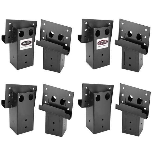 Outdoor 4x4 Compound Angle Brackets For Deer Stand Hunting Blinds Shooting Shack (set Of 8)