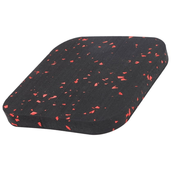 Outdoor 6-Pack 10x10 Inch Rubber Treadmill Mat, 0.4 Thick Sound Insulation Cushion for Gym Equipment Floor Protection 6PCS rubber