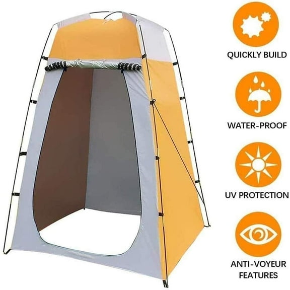 Outdoor 6FT Quick Setup Privacy Tent - Portable Changing Room for Camping, Beach, Shower & Toilet