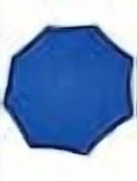Outdoor 9ft Solar LED Lighted Patio Umbrella