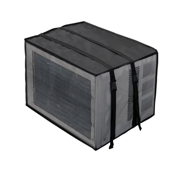 Outdoor AC Unit Cover Mesh – All-Weather Protection for Leaves, Debris, Rain & Snow | Rust-Resistant Metal Mesh with Easy Install, Stylish Design, and Universal Fit