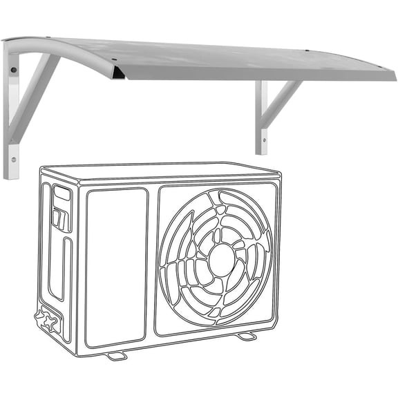 Outdoor AC Unit Cover - UV & Weather Protection for Heat Pump & Mini Split