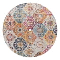 thumbnail image 1 of Outdoor Abstract Contemporary Tablecloth with Umbrella Hole and Zipper,Round Waterproof Wrinkle Free Table Cloth Decorative Fabric Washable Table Cover for Patio, Party, Picnic 60 X 60 Inch, 1 of 1