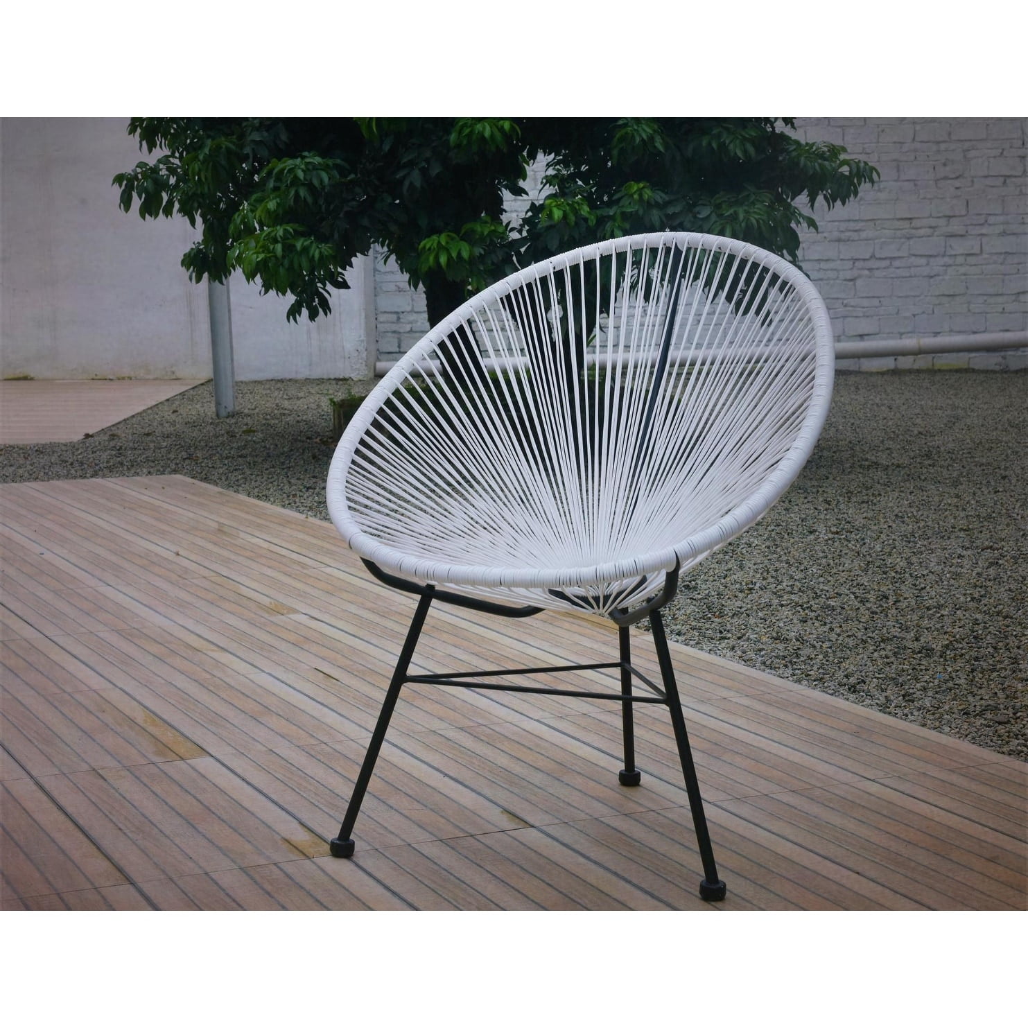 Outdoor Acapulco Patio Chair White
