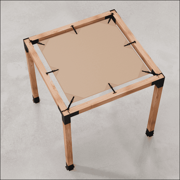 Outdoor Product - Outdoor Accents HDPE Fabric Framing Angle - Pack of 4  Residential Use, Standard Application