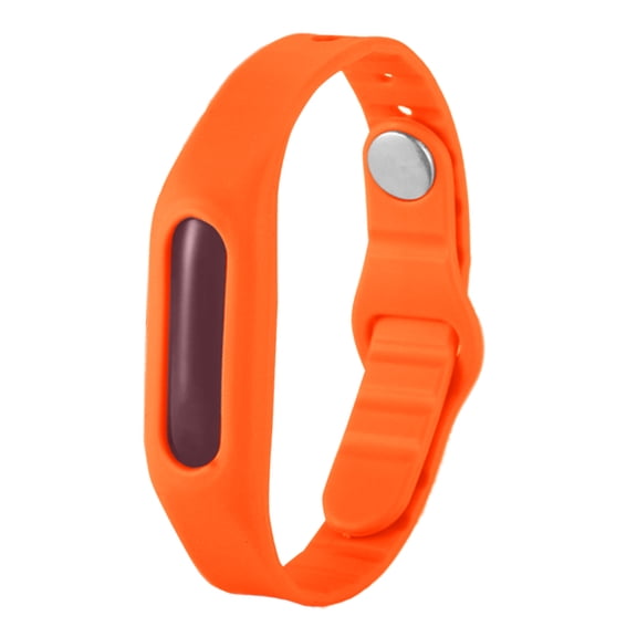 Outdoor Activity Mosquito Repellent Bracelet Water Pattern Natural Ingredients, Adjustable Fit Long Lasting Guard, Cut Out Daily Spray Repellent Steps