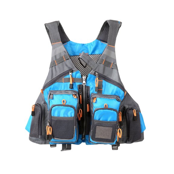 Outdoor Adjustable Multi Pokcet Waistcoat Jackets Trout Fishing Gear Adjustable