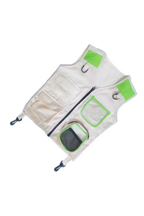 Outdoor Adventure Costume Vest Explorers Vest Fishing Vest Top Stage Performances Vest for Kid Girls Boy