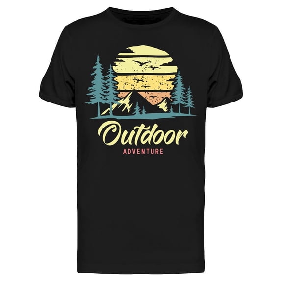 Outdoor Adventure Landscape Tee Men's -Image by Shutterstock