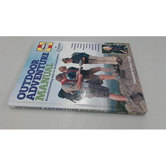 Pre-Owned Outdoor Adventure Manual: Essential Scouting Skills for the Great Outdoors (Hardcover) by The Scout Association