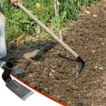 thumbnail image 1 of Outdoor Agricultural Tools Forging Weeding Hoe For Planting Vegetables Flower Hoes Christmas Decorations for Home Of The Day, 1 of 7
