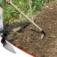 thumbnail image 1 of Outdoor Agricultural Tools Forging Weeding Hoe For Planting Vegetables Flower Hoes and Designed To Various Gardening And Light Building Tasks, Without Handle, Made of Manganese Steel, 1 of 5