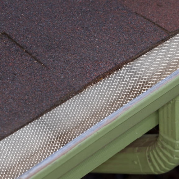 Outdoor Aluminium Silver Gutter Guard Mesh, Aluminum Gutter Guard, Modern Aluminum Gutter Guard with Gloves