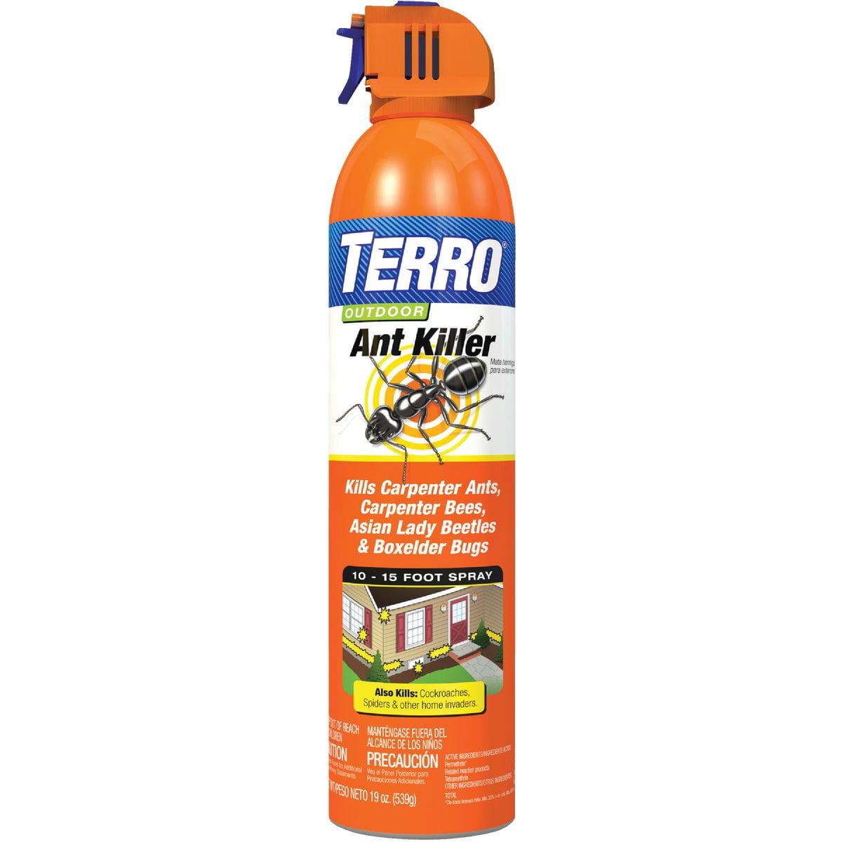 Woodstream Outdoor Ant Spray Insecticide - Outdoor Use - 1 Spray