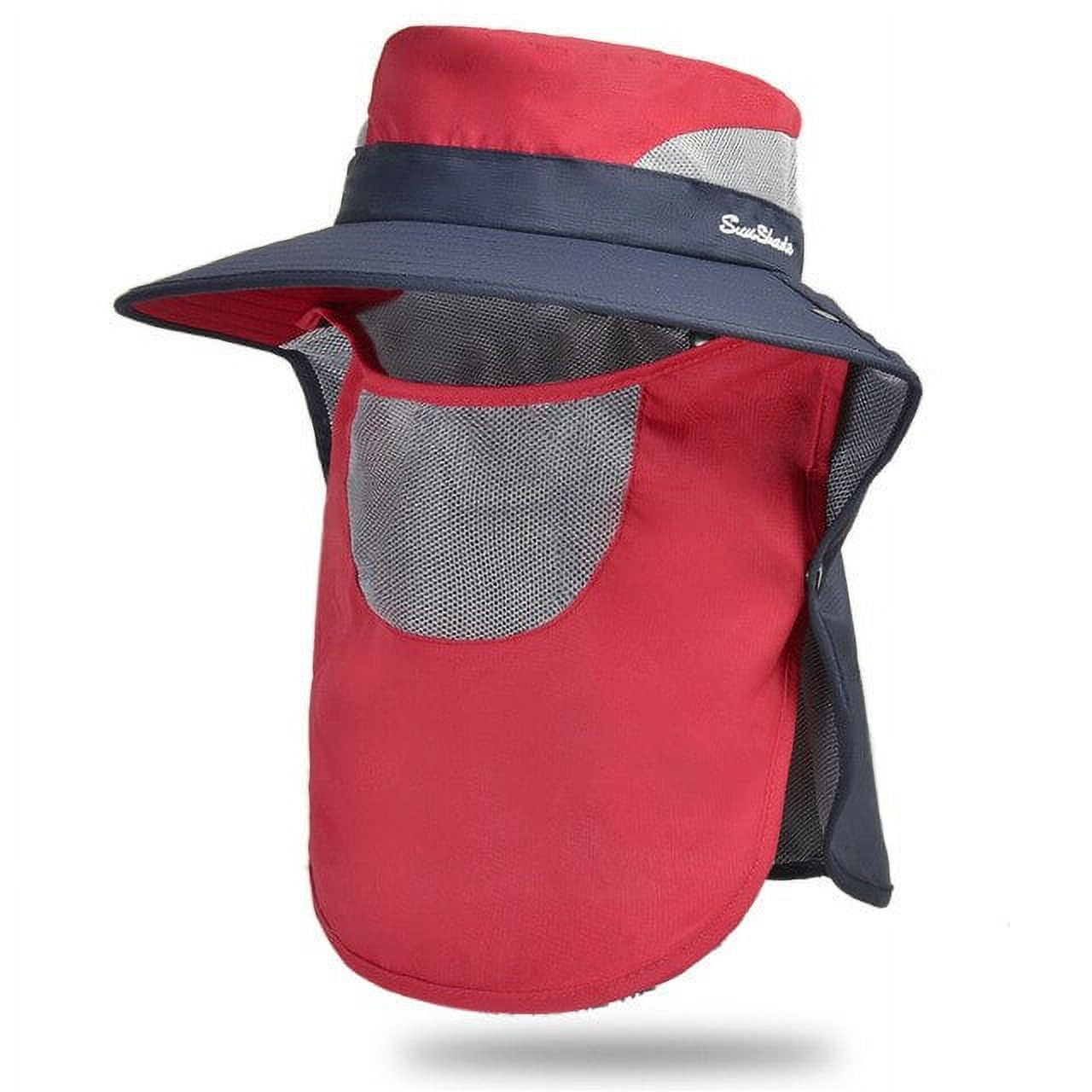 Outdoor Anti-UV Hollow Mesh Bucket Hat Wide Brim Breathable Sun Hat ...