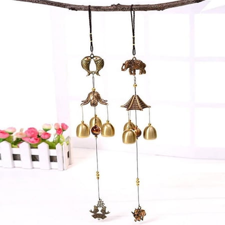 Outdoor Antique Copper Wind Chime Outdoor Living Decoration Metal Wind Chimes
