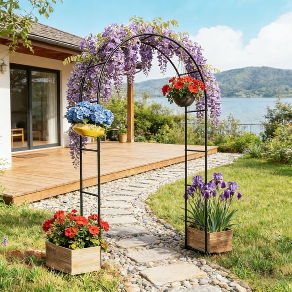 Outdoor Arbor Trellis,Wedding Arch Stand,Garden Arch